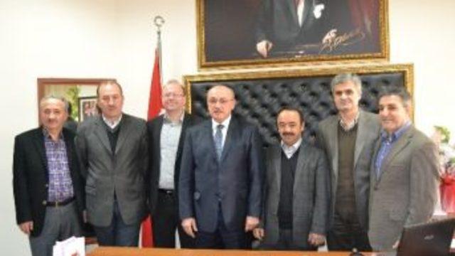 Milli Eğitim Müdürüne Hoşgeldiniz Ziyareti