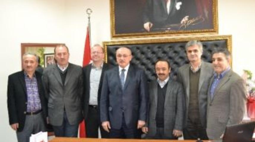 Milli Eğitim M&uuml;d&uuml;r&uuml;ne Hoşgeldiniz Ziyareti