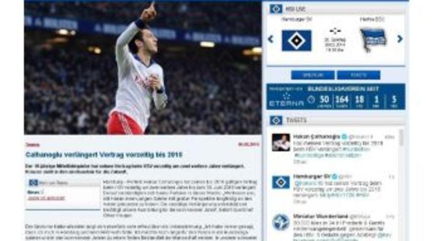 Hamburg Hakan'ın S&ouml;zleşmesini 2018 Yılına Kadar Uzattı