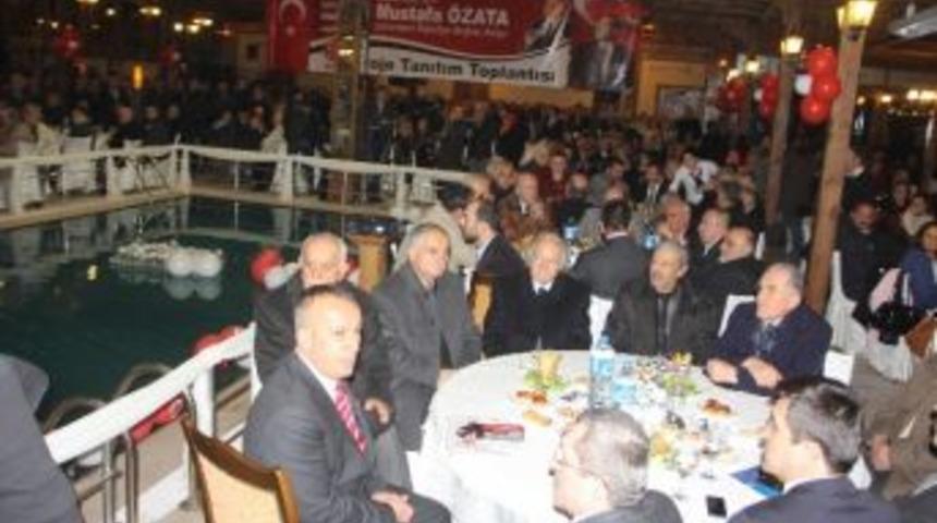 Mustafa &Ouml;zata Projelerini Tanıttı