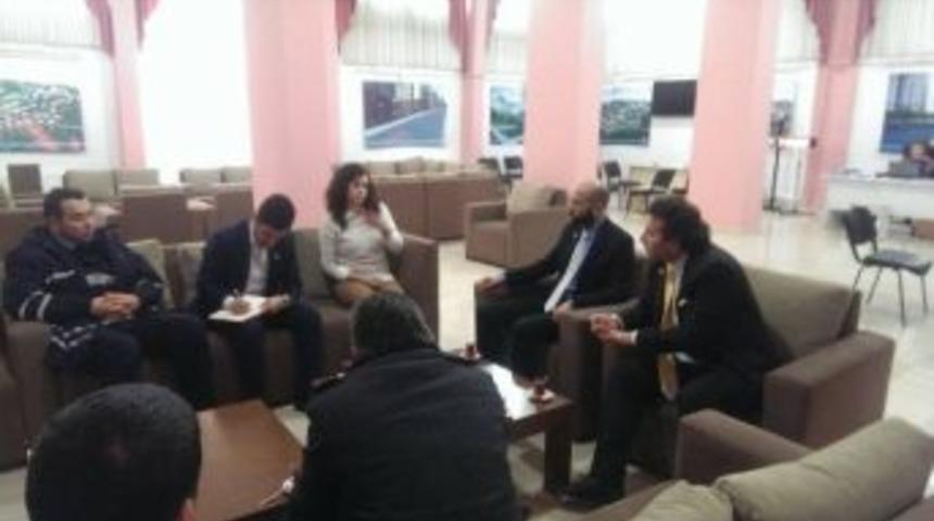 Sp Başkan Adayı Turgut, Kentsel D&ouml;n&uuml;ş&uuml;m Ofisini Ziyaret Etti