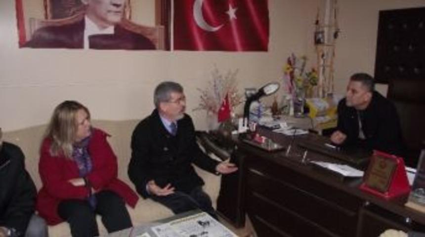 Mhp Muratlı İl&ccedil;e Teşkilatı Esnafla Kucaklaştı