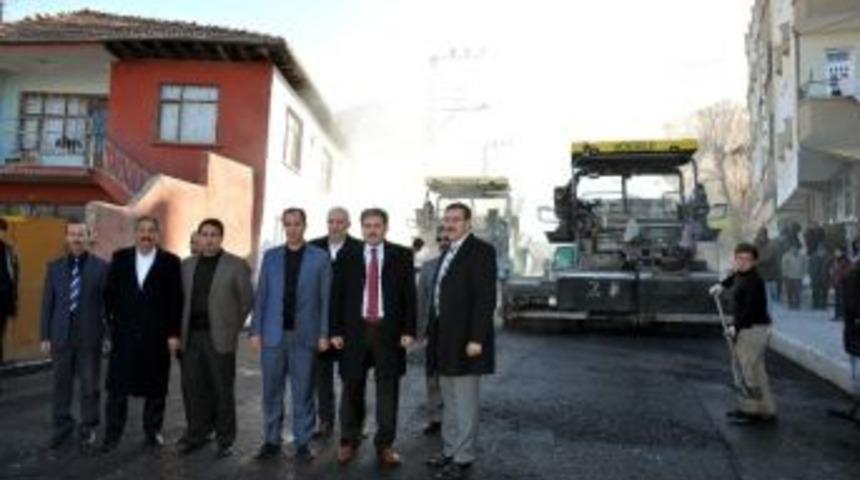 &Ccedil;akır, Asfalt &Ccedil;alışmalarını İnceledi