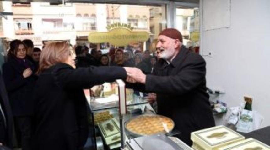 Şahin Ve Fadıloğlu, Maaşkuyu Esnafını Ziyaret Etti