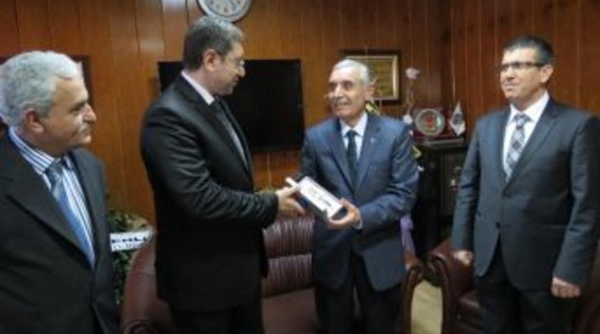 Vergi Dairesi Başkanı &Ouml;zkan&rsquo;dan Esnaf Kuruluşlarına Veda Ziyareti