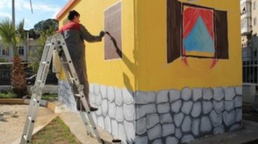 Milas&rsquo;ta Elektrik Trafoları Renkleniyor