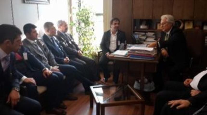 M&uuml;siad Heyeti Milletvekili Toptaş&rsquo;ı Ziyaret Etti