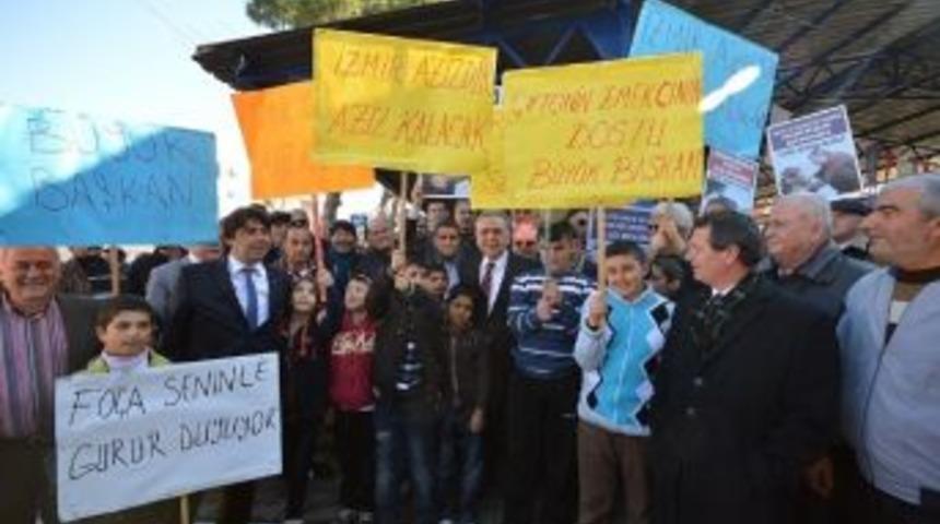 Başkan Demirağ: ''işimiz Fo&ccedil;a, G&uuml;c&uuml;m&uuml;z İzmir''