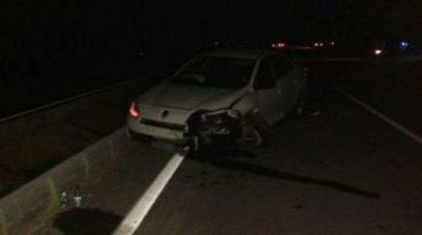 Biga'da Trafik Kazası:2 Yaralı