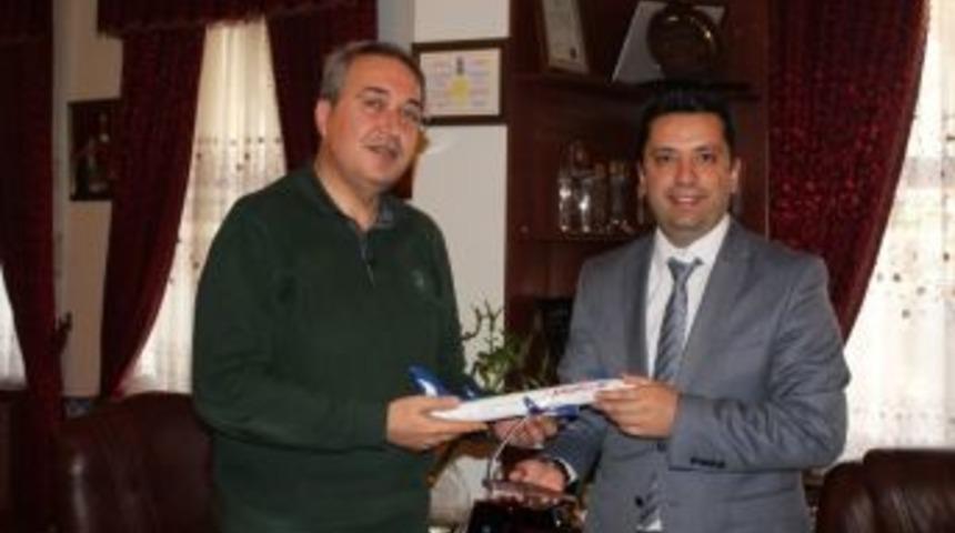 Thy Heyeti Belediye Başkanı &Uuml;nver&rsquo;i Ziyaret Etti