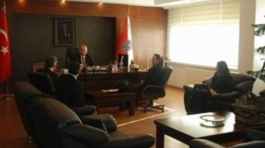 İş Bankası B&ouml;lge M&uuml;d&uuml;r&uuml;nden, Mustafa Aydın&rsquo;a Teşekk&uuml;r Ziyareti