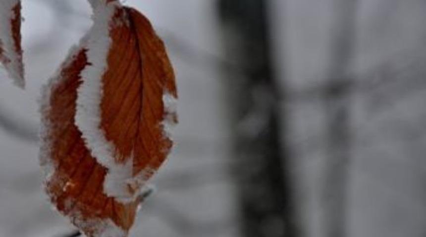 (&ouml;zel Haber) Batıda Kar Kartpostallık Manzaralar Oluşturuyor