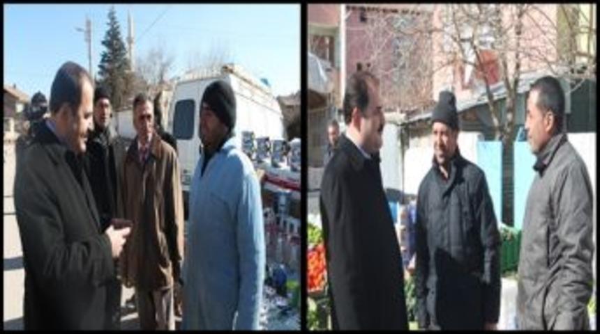 Haluk Arslan Aksaray Mahallesini Ziyaret Etti