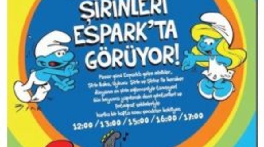 The Smurfs&rsquo;un Kahramanları Espark&rsquo;a Geliyor