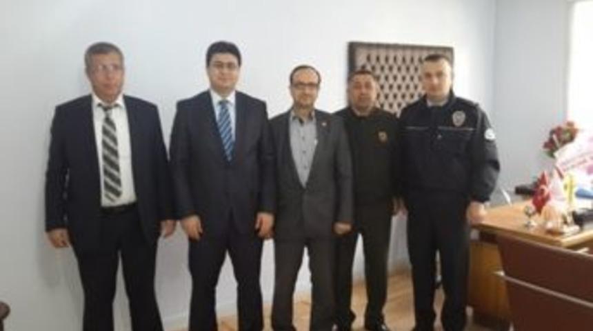 Hisarcık Kaymakamı Savran&rsquo;dan Ziyaretler