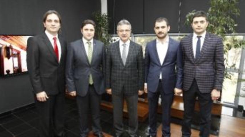 Gençsiad Başkan Köşker'i Ziyaret Etti