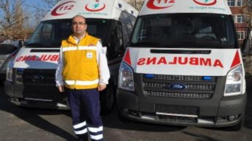 Aksaray&rsquo;ya 5 Yeni Ambulans