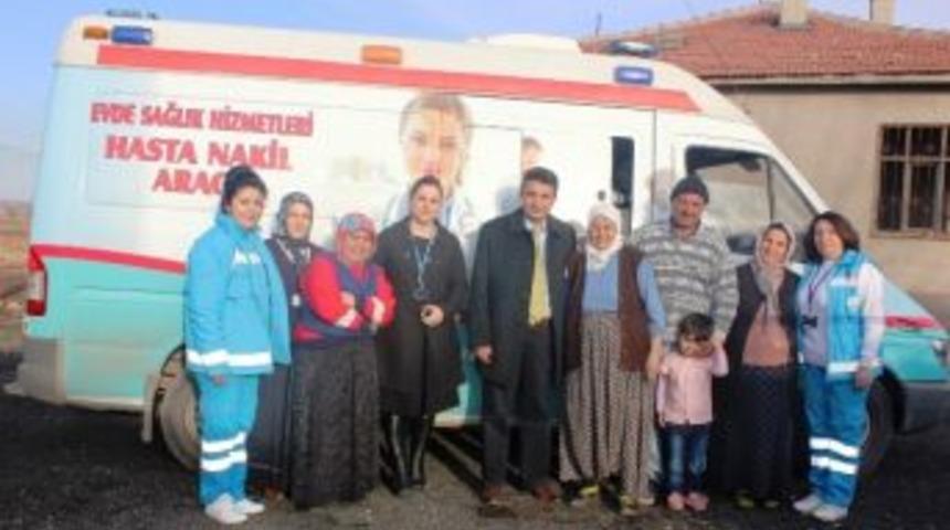 Aksaray'da Tedavi Olan Hastalar Evinde Ziyaret Ediliyor