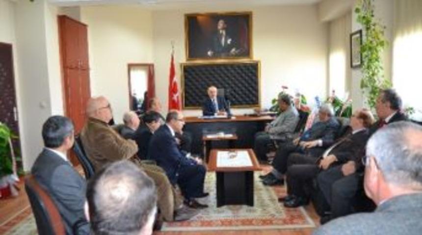 Eğitim Denetmenlerinden Yurtman&rsquo;a Ziyaret