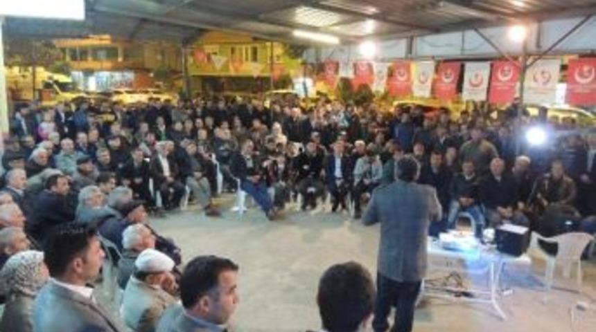 Başkan Yıldırım G&uuml;zelyurt&rsquo;ta Vatandaşlarla Buluştu