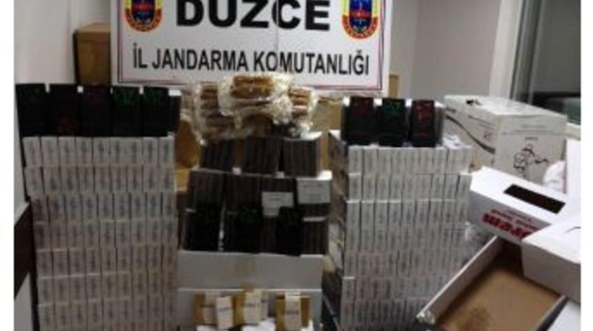 Jandarma Ekiplerince 50 Bin Ka&ccedil;ak Sigara Ele Ge&ccedil;irildi