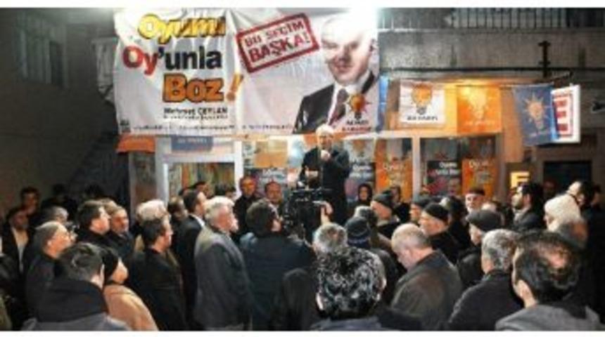 Ak Parti Kapullu Mahallesine Se&ccedil;im B&uuml;rosu A&ccedil;tı