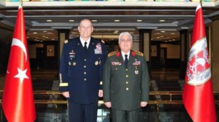 Abd Kara Kuvvetleri Komutanı Odierno, Orgeneral &Ouml;zel'i Ziyaret Etti