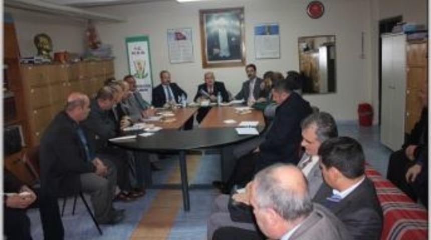 Darende&rsquo;de, İlk Yarı Değerlendirme Toplantısı Yapıldı