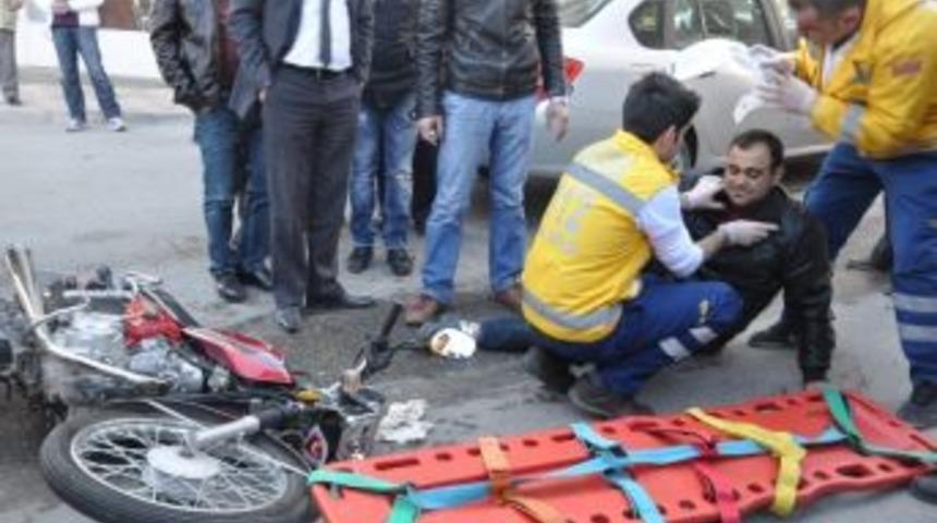Niğde&rsquo;de Motosiklet Kazası