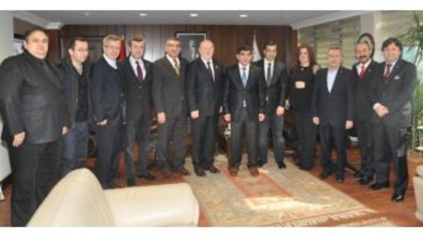 Bgc Yönetiminden Emniyet Müdürü Durmuşlar’a Hayırlı Olsun Ziyareti