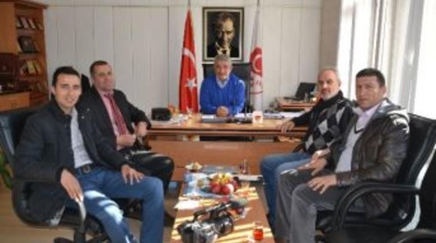 Asgd Malatya Şube Y&ouml;netimi, Tff B&ouml;lge M&uuml;d&uuml;rl&uuml;ğ&uuml;n&uuml; Ziyaret Etti