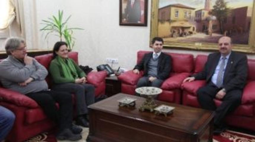 Vali Vekili Se&ccedil;ilmiş Aibpa Heyetini Kabul Etti