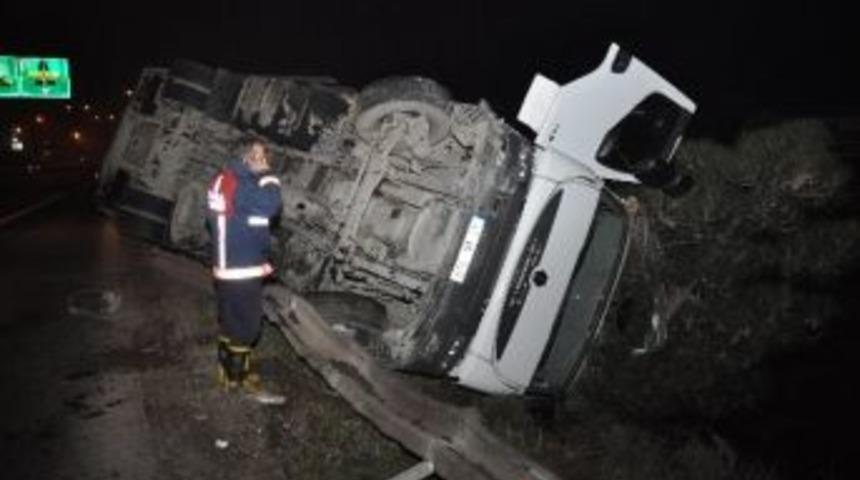 Tem&rsquo;de Meydana Gelen Kaza Trafiği Fel&ccedil; Etti