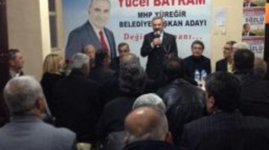 Adana'da 500 Alevi Mhp'ye Katıldı