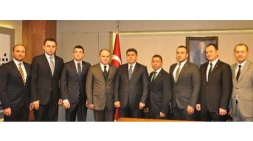 Gagiad Yönetim Kurulu, İl Emniyet Müdürü Gezer’i Ziyaret Etti