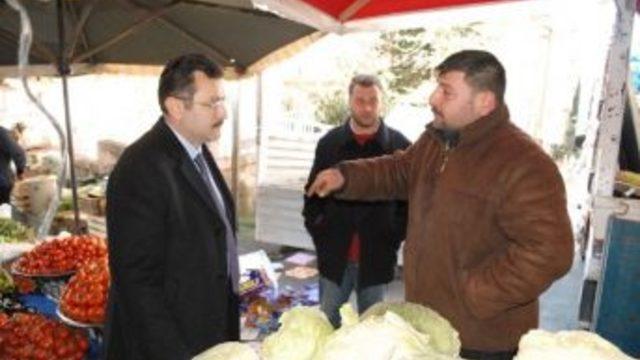 Ak Parti Ortahisar Belediye Başkan Adayı Ahmet Metin Genç Secim Gezilerine Devam Ediyor