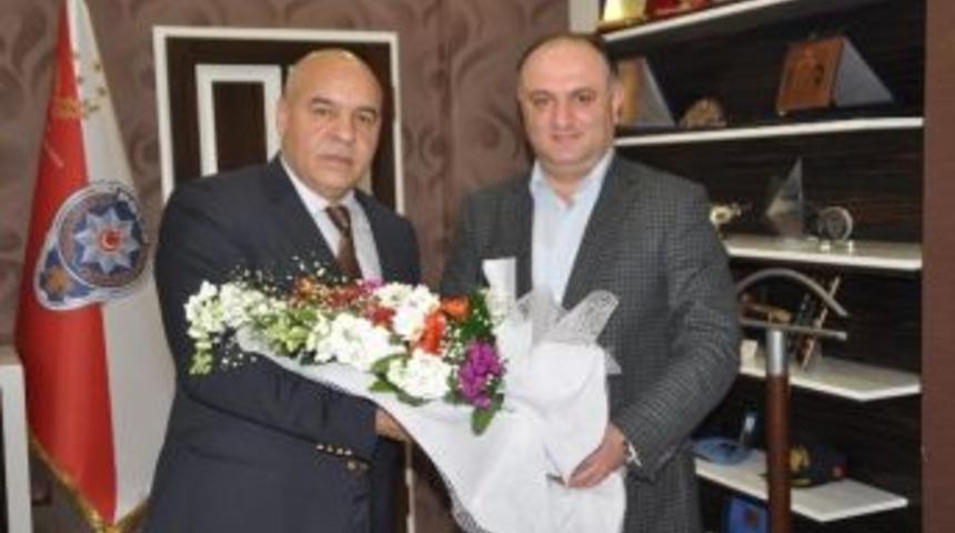 D&uuml;siad&rsquo;tan Emniyet M&uuml;d&uuml;r&uuml; Ayhan Burhan&rsquo;a Ziyaret