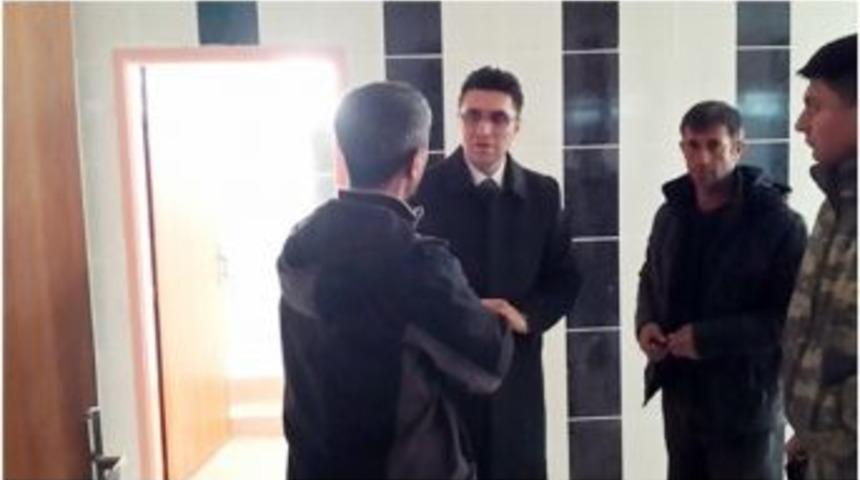 Kaymakam S&ouml;nmezay Bayrambaşı Beldesinde İncelemelerde Bulundu