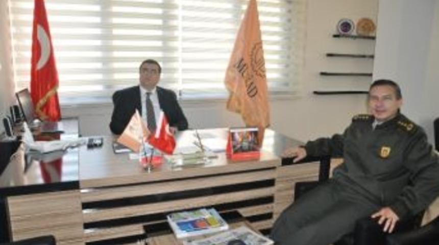 Albay Coşkun, M&uuml;siad'ı Ziyaret Etti