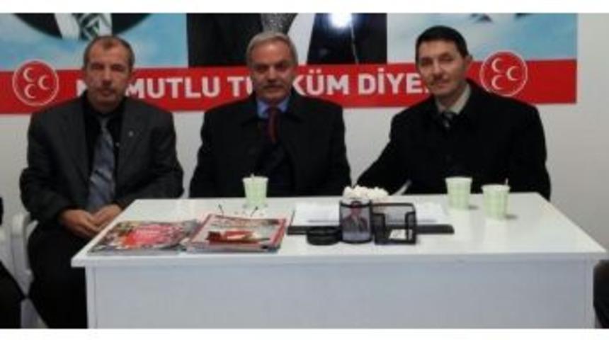 Belediye-iş&rsquo;den Mhp&rsquo;ye Taziye Ziyareti