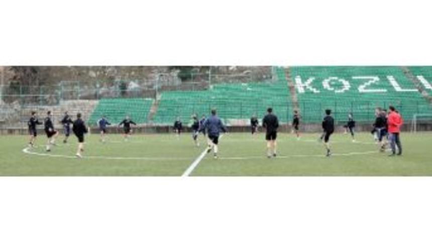 Kozlu Belediyespor, &Ccedil;ayırovaspor Ma&ccedil;ı Hazırlıklarını Tamamladı