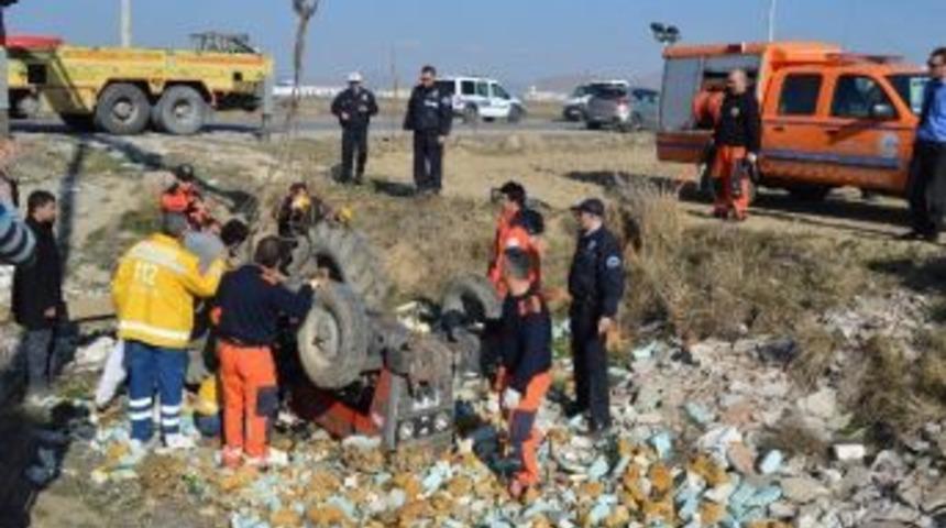 Afyonkarahisar&rsquo;da Trafik Kazası: 1 Yaralı