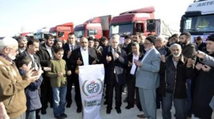 İhh&rsquo;dan Suriye&rsquo;ye Yardım Konvoyu