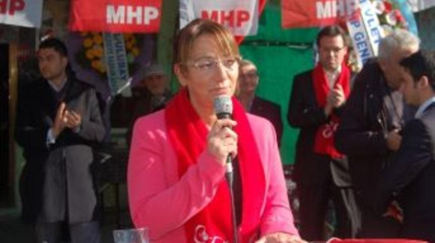 Mhp Umurbey Beldesinde Se&ccedil;im B&uuml;rosunu A&ccedil;tı