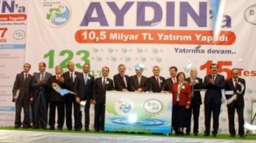 Bakan Eroğlu Temel Atıp, Tamamlanan Hizmetlerin A&ccedil;ılışını Yaptı