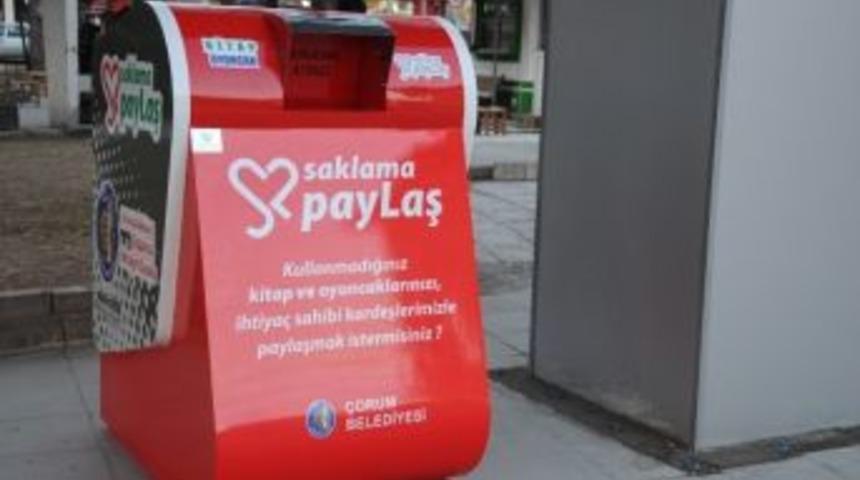 &Ccedil;orum Belediyesi&rsquo;nden &ldquo;saklama Paylaş&rdquo; Kampanyası