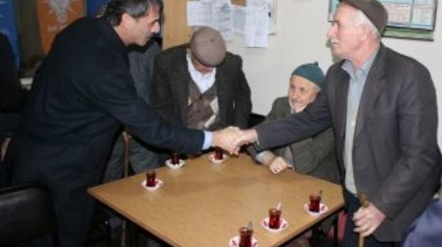 Kızılcıklı’da Miting Havasında Kahve Toplantısı