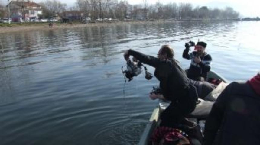 (&ouml;zel Haber) G&ouml;l&uuml;n Dibindeki Bazilika B&uuml;t&uuml;n Detaylarıyla G&ouml;r&uuml;nt&uuml;lendi