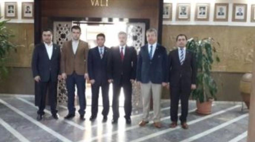 T&uuml;msiad Y&ouml;netimi Vali Ayyıldız&rsquo;ı Ziyaret Etti