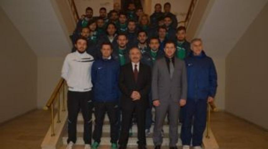 Kırklarelispor&rsquo;dan Vali Yaman&rsquo;a Ziyaret